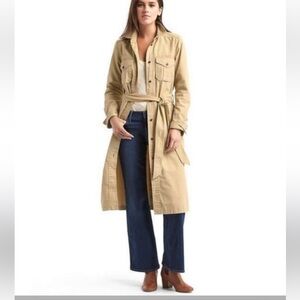 Cotton Canvas Trench /Dress /Duster